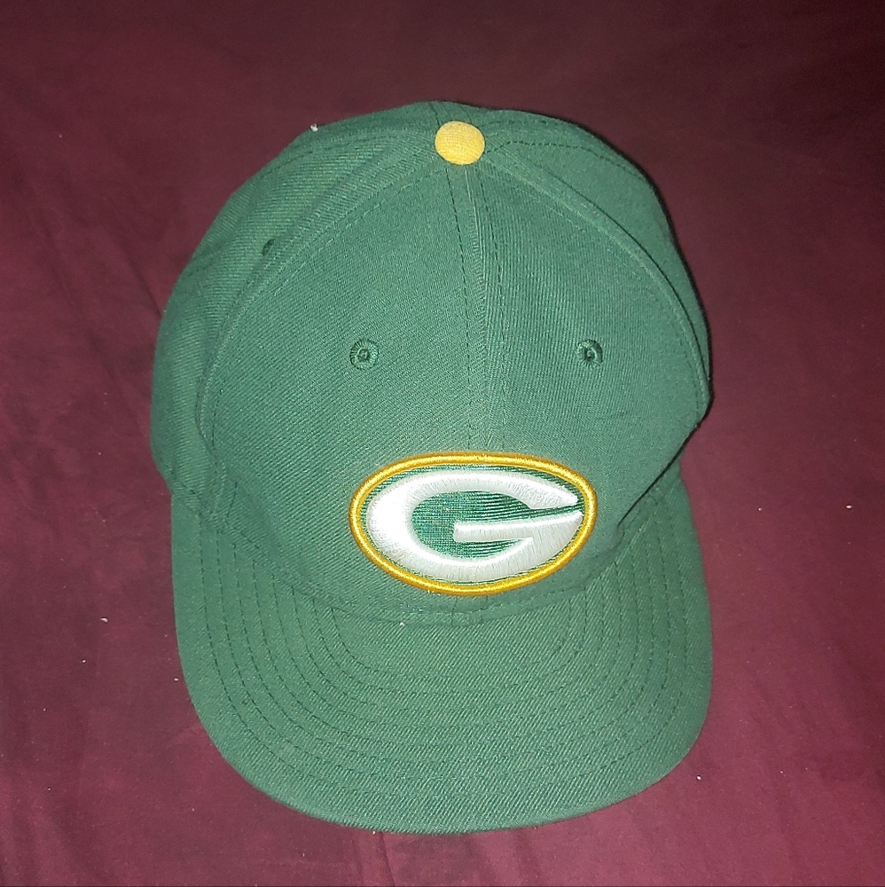 Green Bay Packers New Era NFL Cap 59Fifty Fitted Hat Embroidered 7 1/8